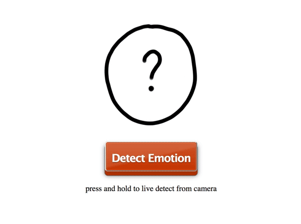 emotion detection demo